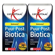 2x Lucovitaal Puur Post Biotica 30 capsules