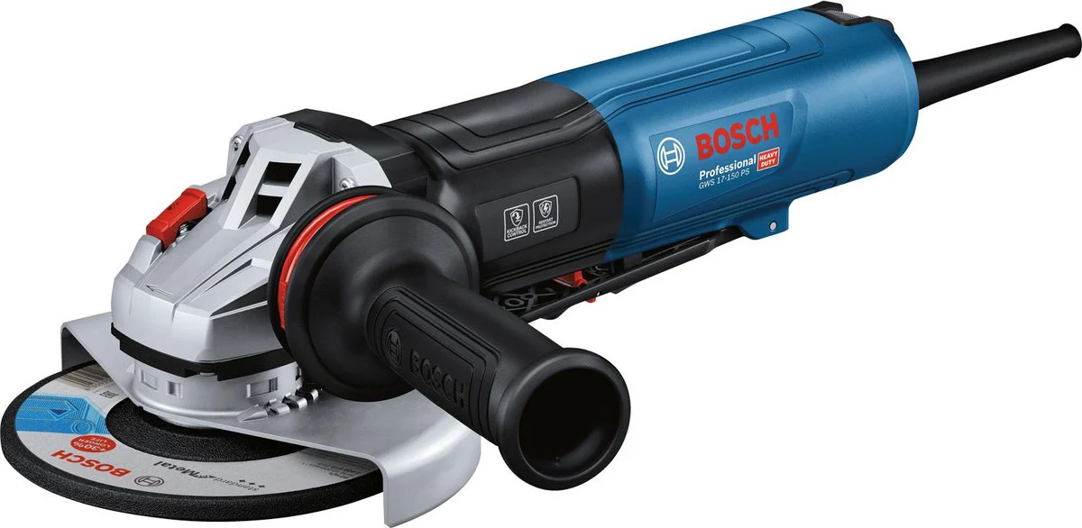 Bosch Professional GWS 17-150 PS Haakse Slijper 150mm 1700W - 06017D1600
