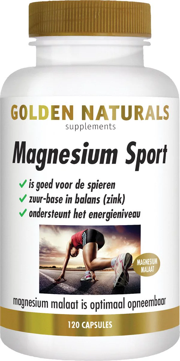 Golden Naturals Magnesium Sport 120 vegacapsules