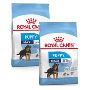 2x Royal Canin Hondenvoer Droog Maxi Puppy 4 kg
