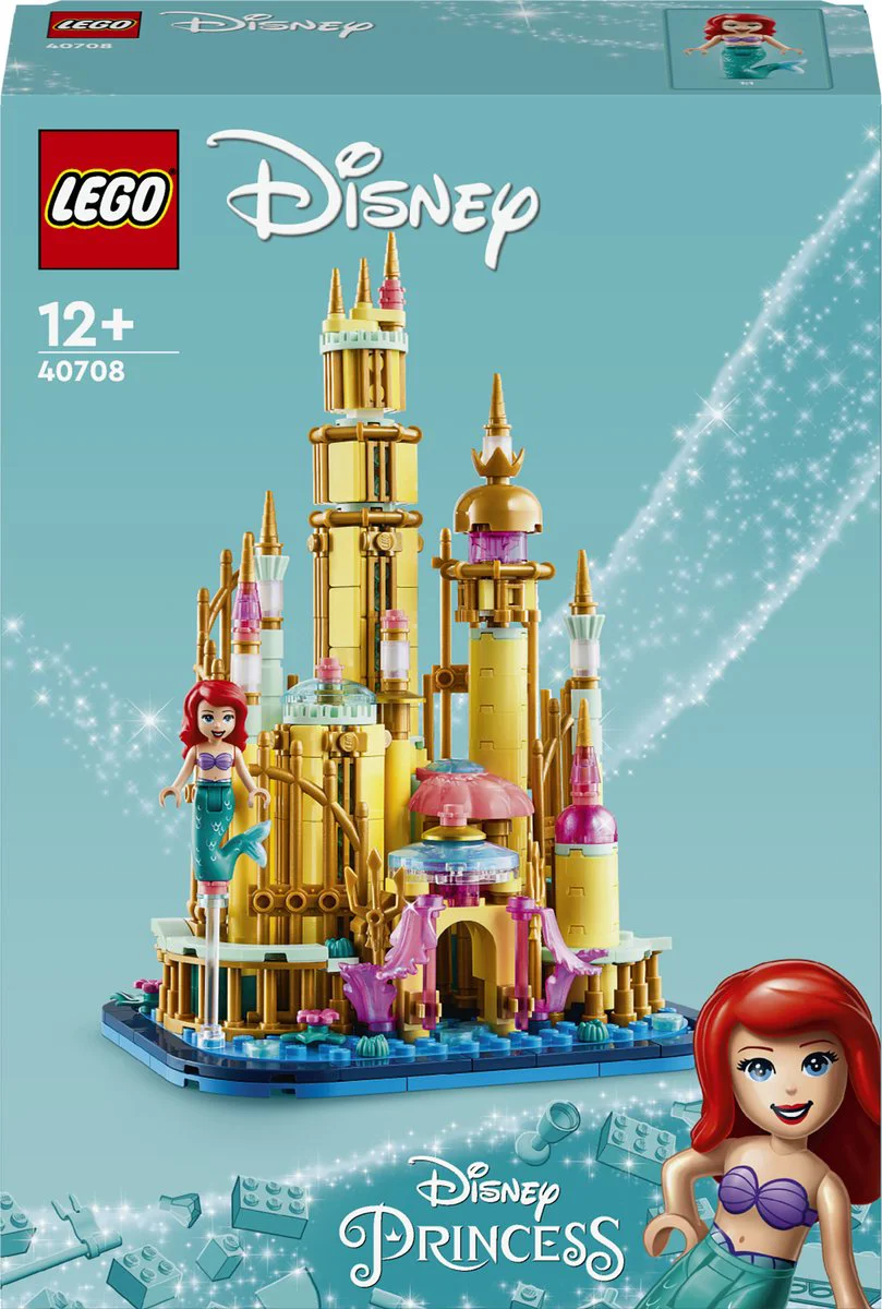 LEGO Mini Disney kasteel van Ariël 40708