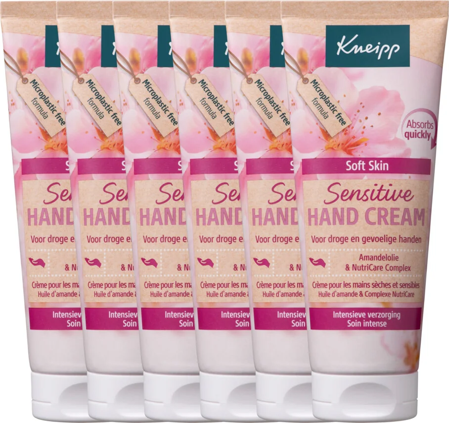 8x Kneipp Handcrème Amandelbloesem 75 ml