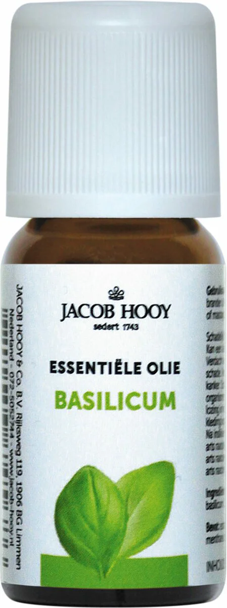 Jacob Hooy Essentiële Olie Basilicum 10ML