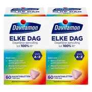 2x Davitamon Elke Dag 60 kauwtabletten