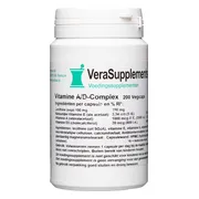 VeraSupplements Vitamine A/D Complex Capsules 200CP