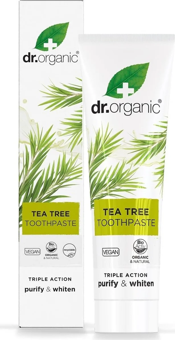 Dr Organic Tea Tree Purifying Toothpaste 100ML