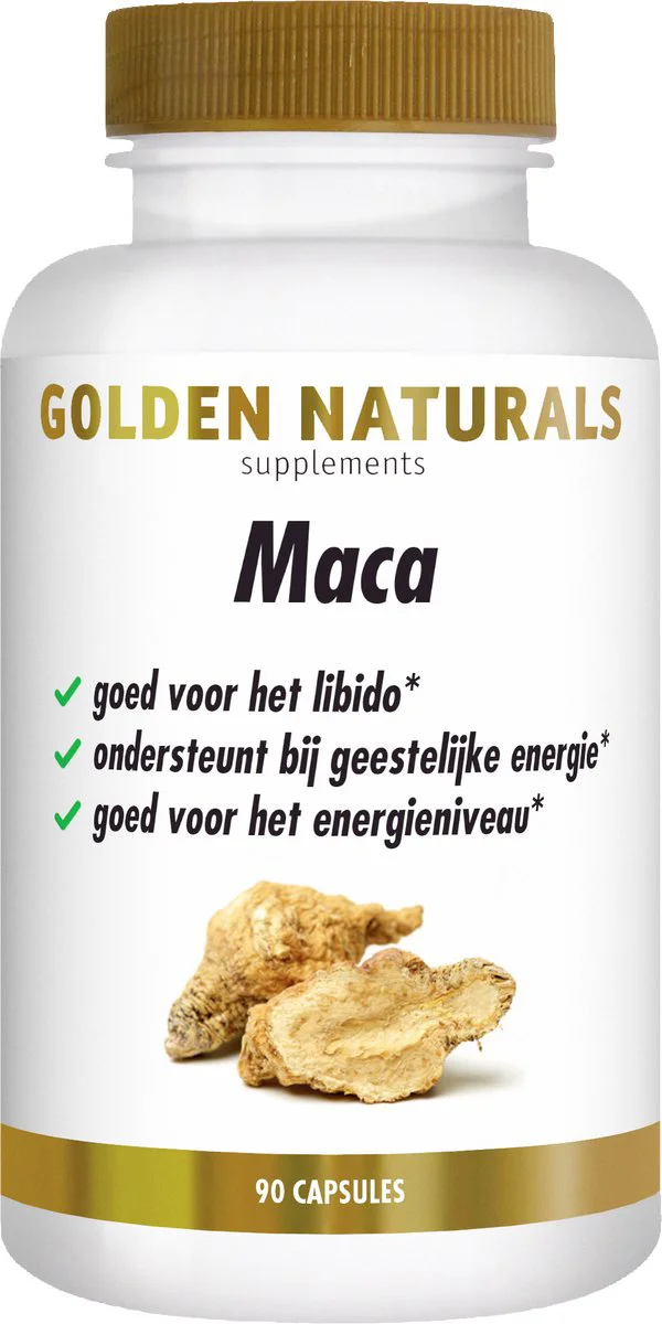Golden Naturals Maca 3000mg 90 vegacapsules