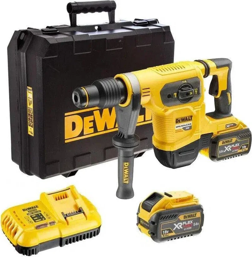 DeWALT DCH481X2 Accu combihamer SDS-Max 6,1J 54V XR FlexVolt 9.0Ah in koffer