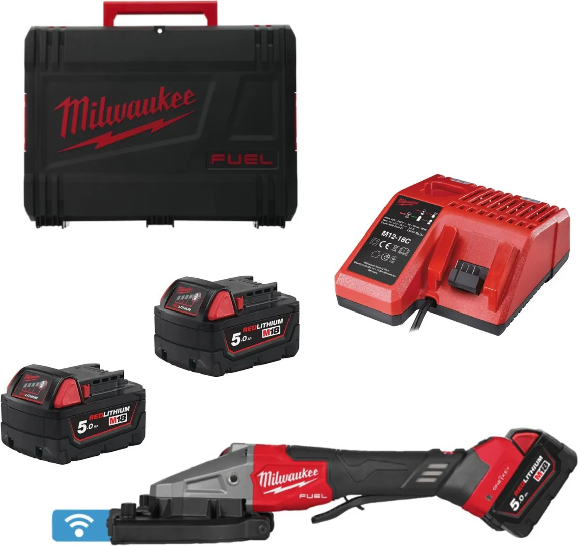 Milwaukee M18 FUEL™ FRBCO32-502X Accu bewapeningsslijper 18V 5.0Ah in HD-Box - 4933499367