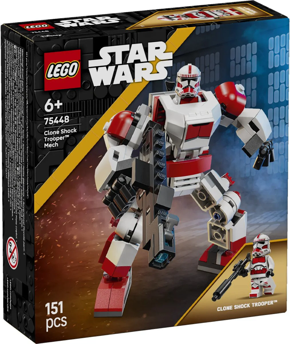 LEGO Star Wars Clone Shock Trooper mecha 75448