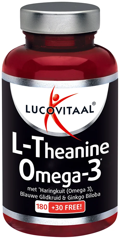 Lucovitaal L-theanine Omega 3 210 capsules