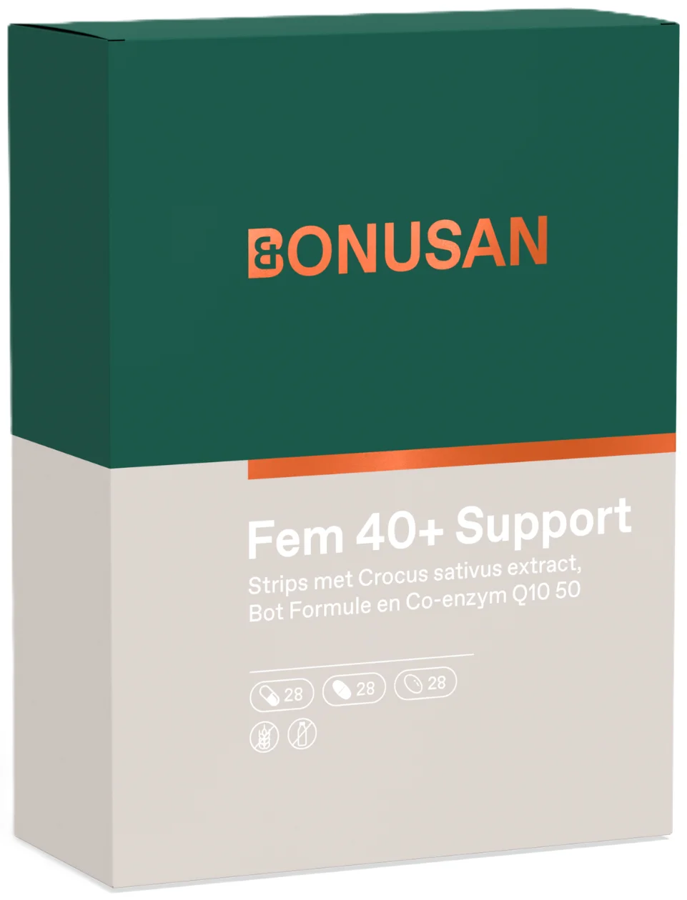 Bonusan Fem 40+ Support Capsules 84ST