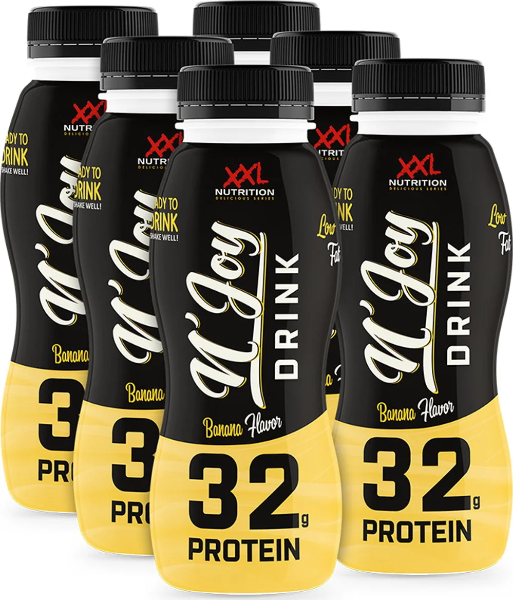 6x XXL Nutrition N'Joy Protein Drink Banaan 310 ml