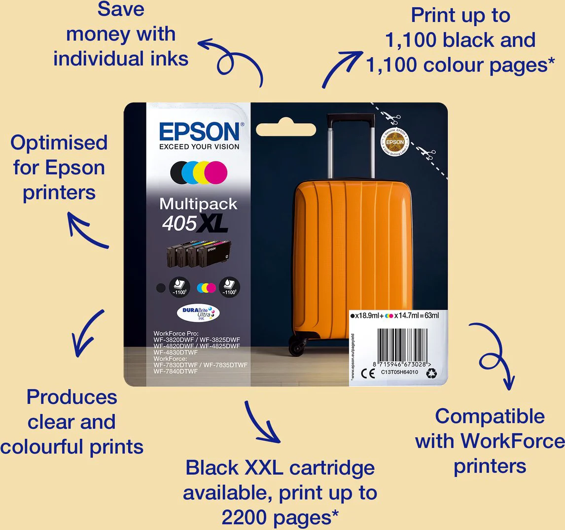 Epson Cartridge Zwart 405