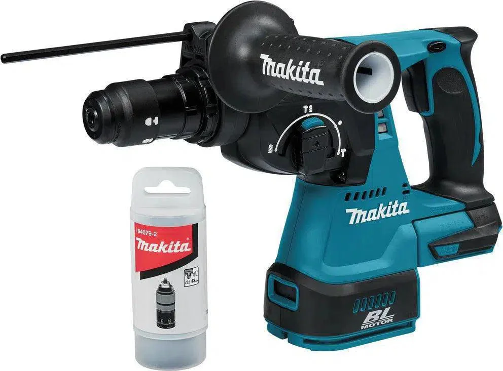 Makita DHR243Z Accu combihamer SDS-Plus 2,0J + snelwisselboorkop 18V Basic Body