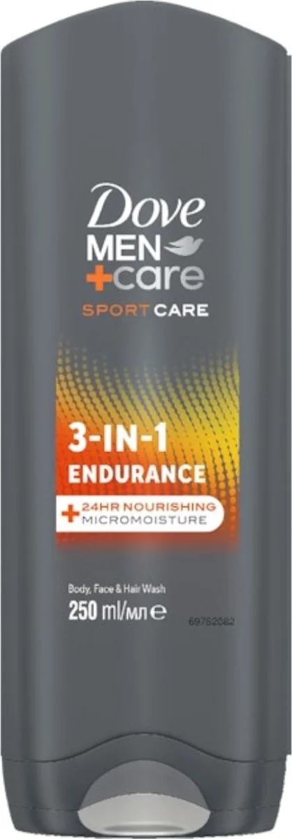 Dove Men+ Care Sport Endurance 3-in-1 Douchegel 250ML