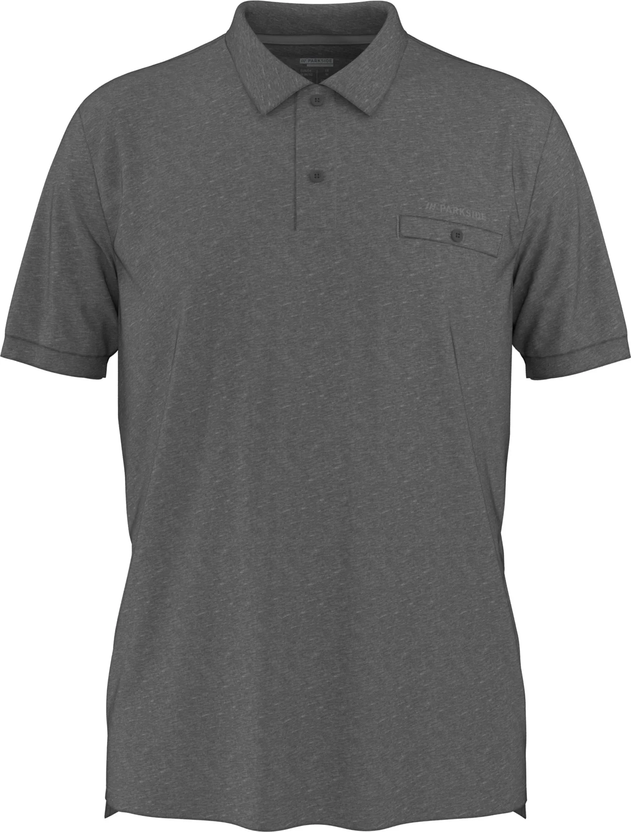 PARKSIDE PERFORMANCE Heren polo - sneldrogend (Grijs, S)