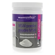 MannaVital MSM Platinum Poeder 500GR