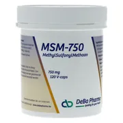 DeBa Pharma MSM-750 Capsules 120VCP