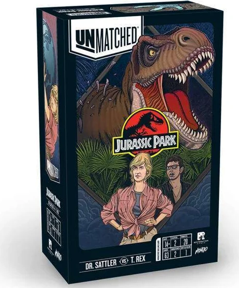 Unmatched Jurassic Park Sattler vs T Rex