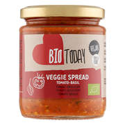 BioToday Veggie Spread Tomato-Basil 235GR