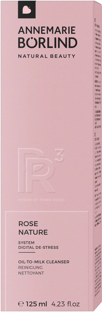 Annemarie Börlind Rose Nature Cleanser Oil To Milk Cleanser 125ML