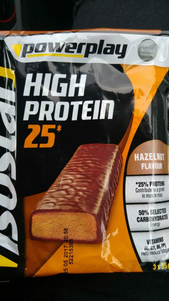 Isostar High Protein 25 Hazelnoot 3-Pack 105 gr