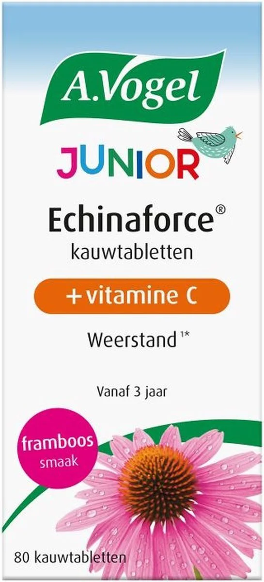 A.Vogel Echinaforce Junior met Vitamine C Kauwtabletten 80ST