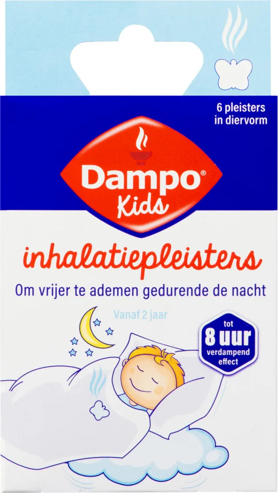 Dampo Kids Inhalatiepleisters 6ST