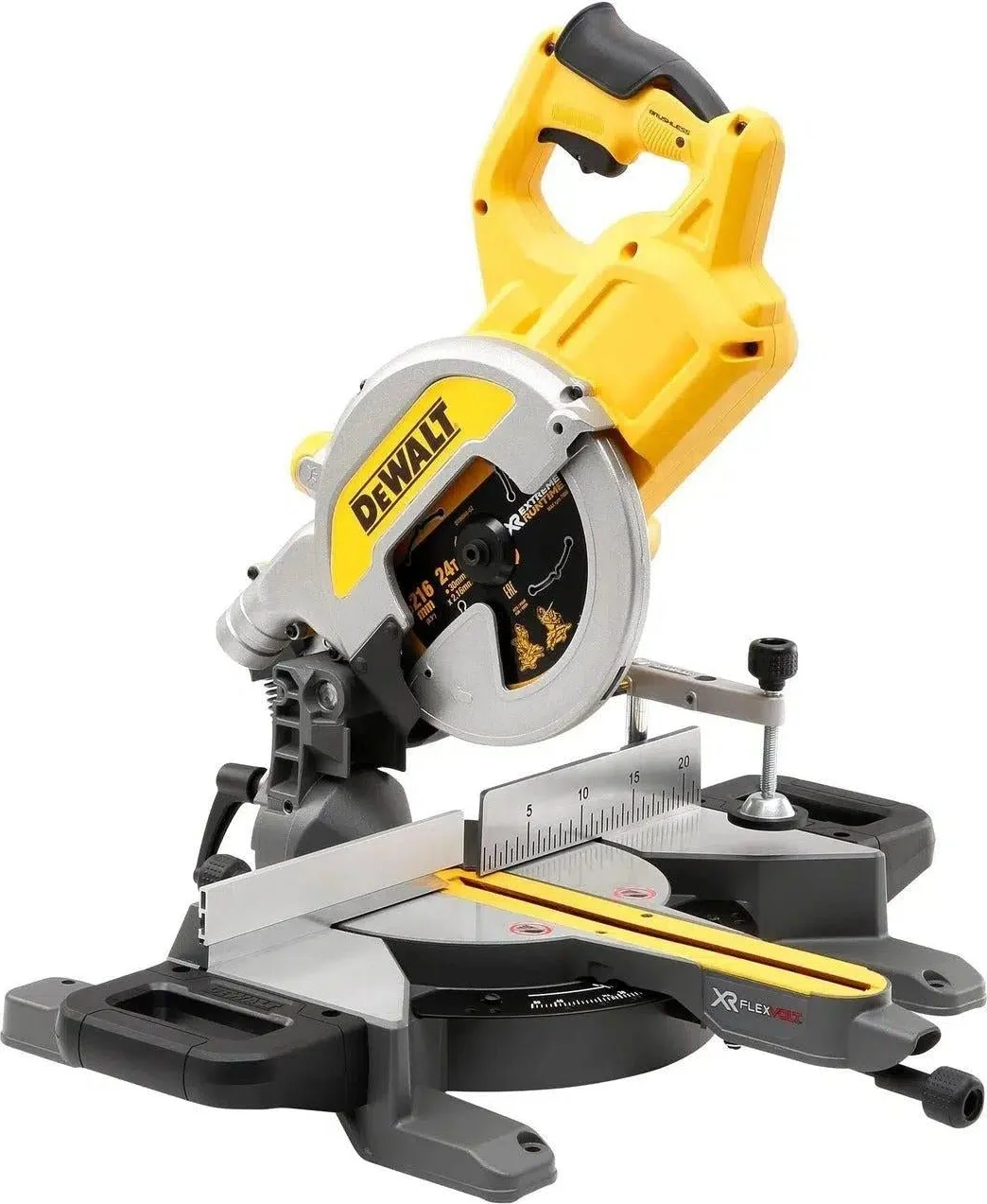 DeWALT DCS777N Accu Afkort-/Verstekzaag 216mm 54V XR FlexVolt Basic Body