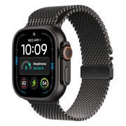 Apple Watch Ultra 4 Cellular 49mm Zwart Milanese Band L