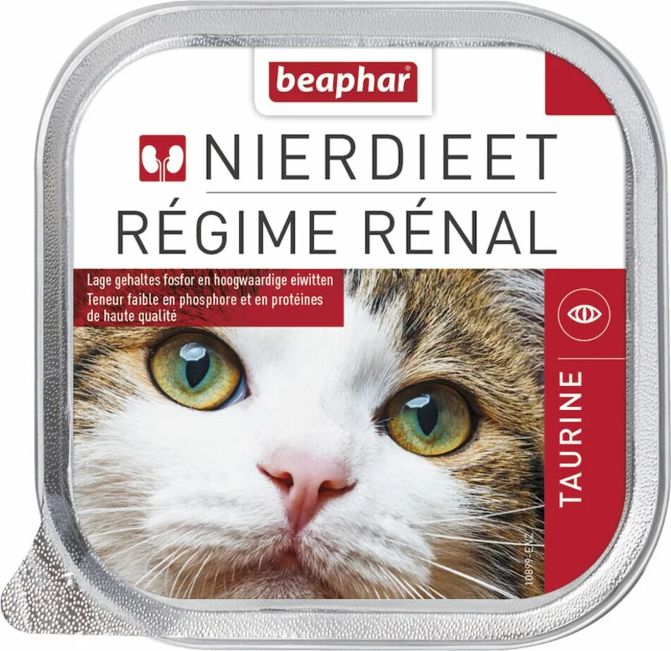 Beaphar Nierdieet Kattenvoer Nat Naturel 100 gr
