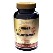 Artelle Multivitamine Kind Aardbei Kauwtabletten 100st 100TB