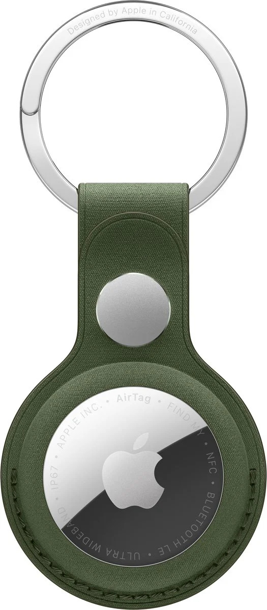 Apple AirTag FineWoven Sleutelhanger Groen