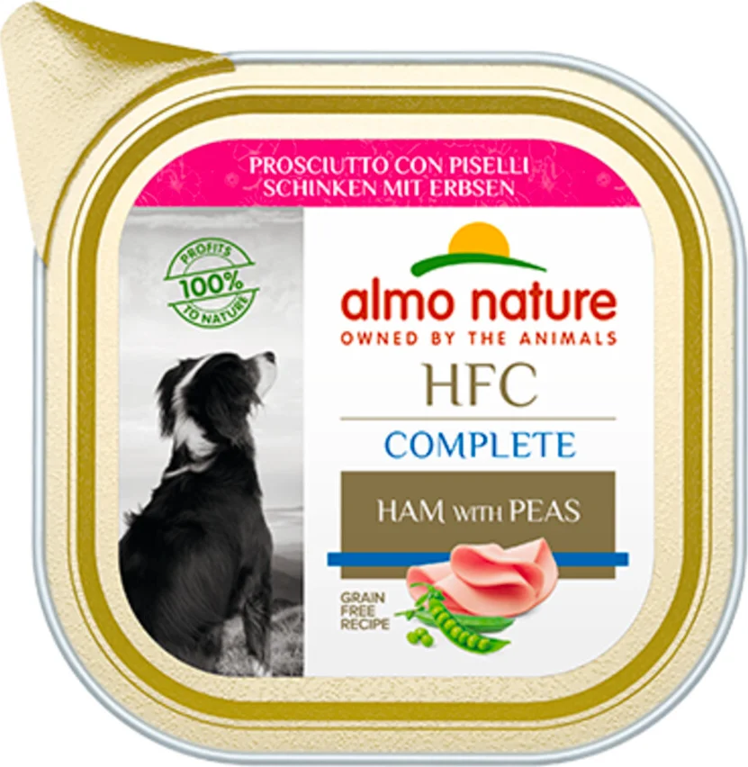 Almo Nature HFC Hondenvoer Nat Ham & Erwten 85 gr