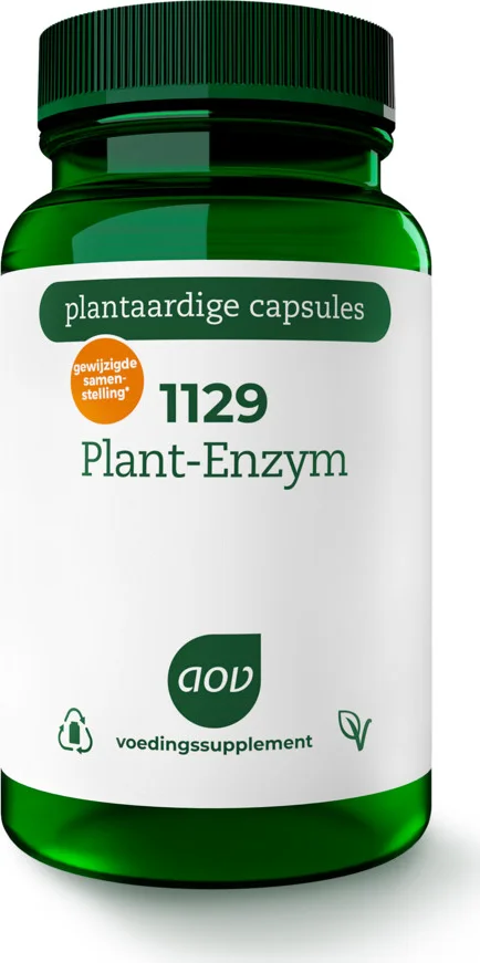 2x AOV 1129 Plant-enzym 60 vegacapsules