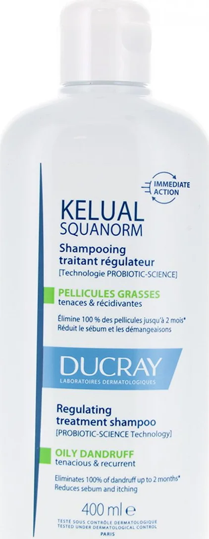 Ducray Shampoo Kelual Squanorm Vette Roos 400ML