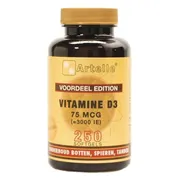 Artelle Vitamine D3 75mcg Softgels 250st 250SG