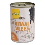6x Vitalstyle Hondenvoer Nat Kip 400 gr