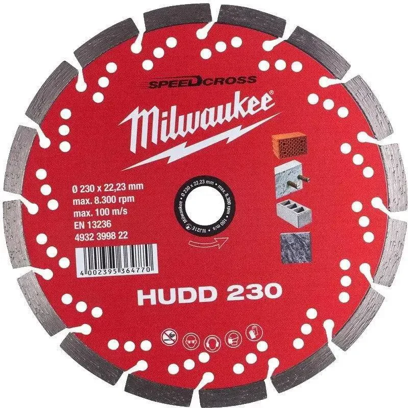 Milwaukee Speedcross HUDD Hudd 230 mm - 1 st - 4932399822