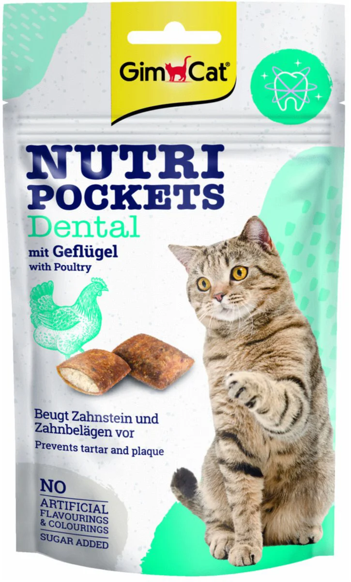 GimCat Nutri Pockets Dental 60 gr