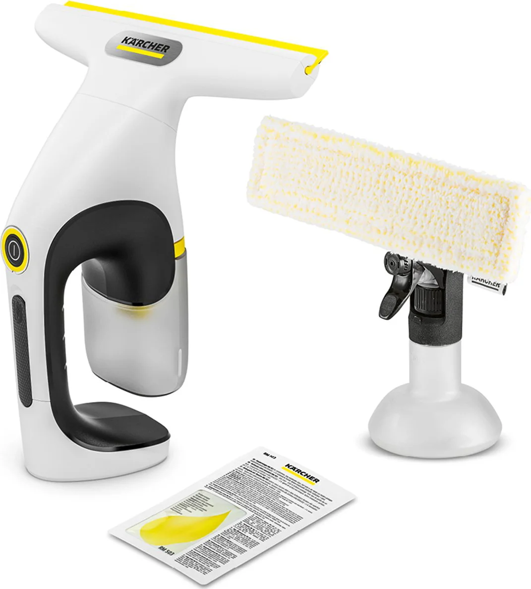 KÄRCHER Accu-raamwisser WV 1 Compact Care