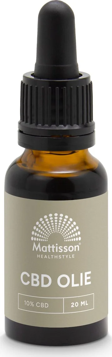 Mattisson HealthStyle CBD Olie 10% CBD 20ML