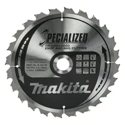 Makita B-33146 Cirkelzaagblad Hout (noest/spijker) | Embedded Tip | 270 x 30 mm | 24-tands