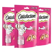 3x Catisfactions Kattensnack Rund 60 gr