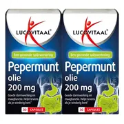 2x Lucovitaal Pepermuntolie 30 capsules