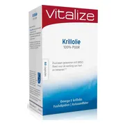 Vitalize Krillolie 100% Puur Capsules 60CP