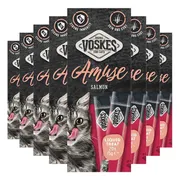 8x Voskes Kattensnack Liquid Treat Zalm 20x15 gr