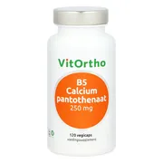 VitOrtho B5 Calciumpantothenaat 250mg Capsules 120VCP
