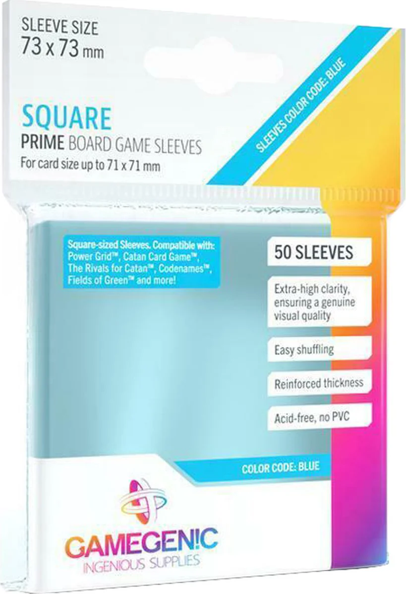 Gamegenic: Prime Board Game Sleeves - Blue